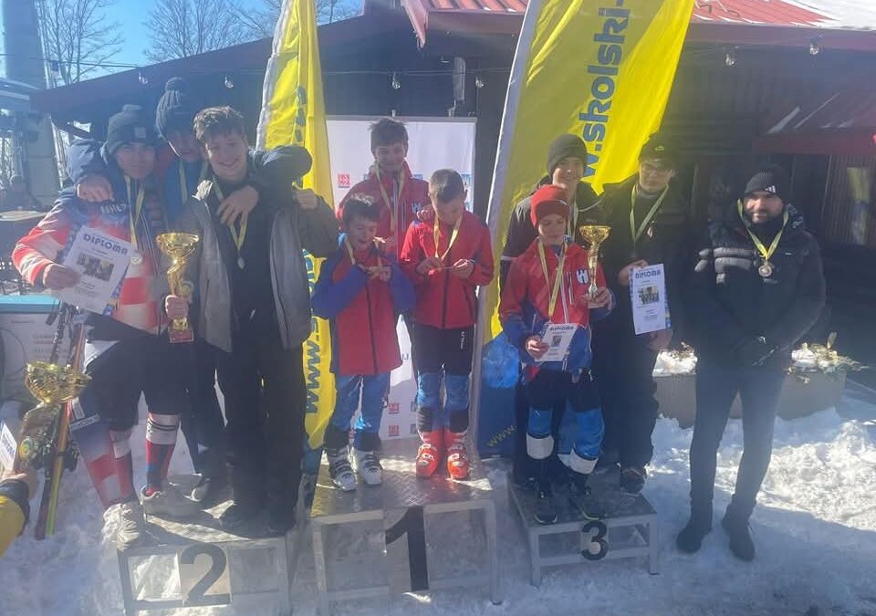 Na Županijskom prvenstvu grada Zagreba u skijanju, naši su skijaši osvojili broncu