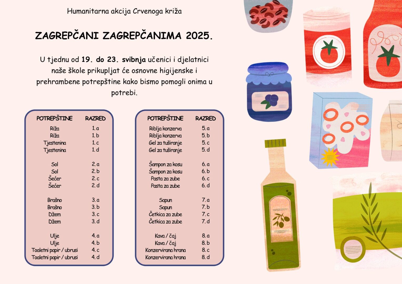 Zagrepčani Zagrepčanima 2025. - letak