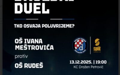 PRIJATELJSKA UTAKMICA OŠ RUDEŠ-OŠ MEŠTROVIĆ