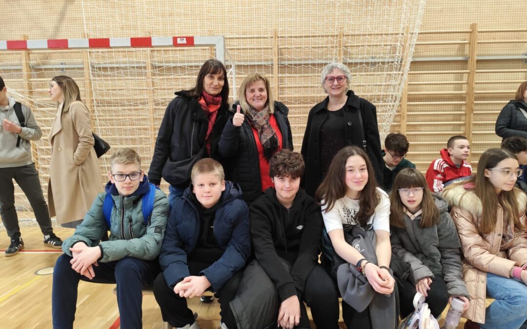 Matkači iz OŠ Rudeš na Županijskom natjecanju iz Matematike