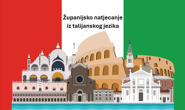 NAKON ŽUPANIJSKOGA NATJECANJA IZ TALIJANSKOGA JEZIKA…