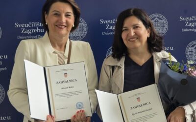 Nagrađene naše profesorice Ljerka Perković Hnatjuk i Miranda Kekez