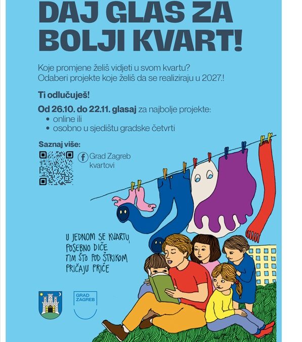 Daj glas za bolji kvart!